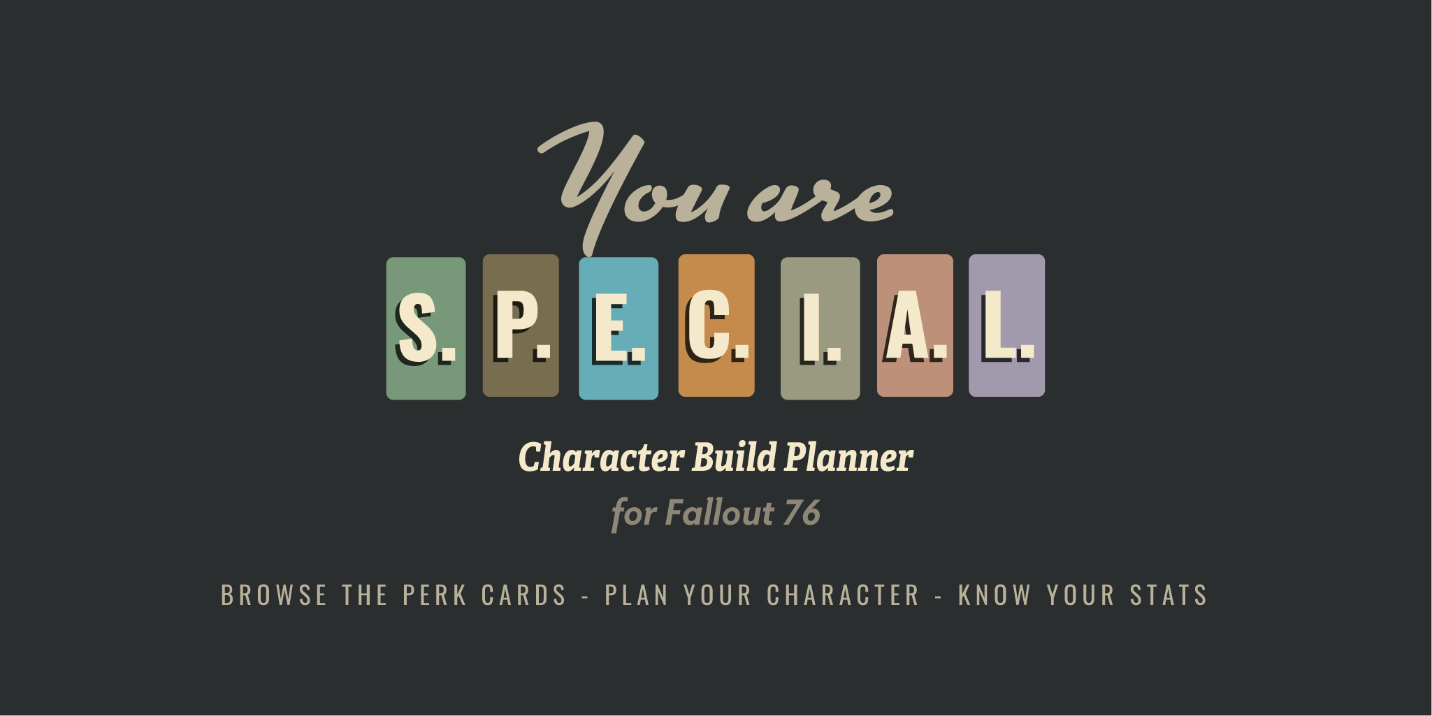 Character Build Planner Calculator Fallout 76 Nukes Dragons